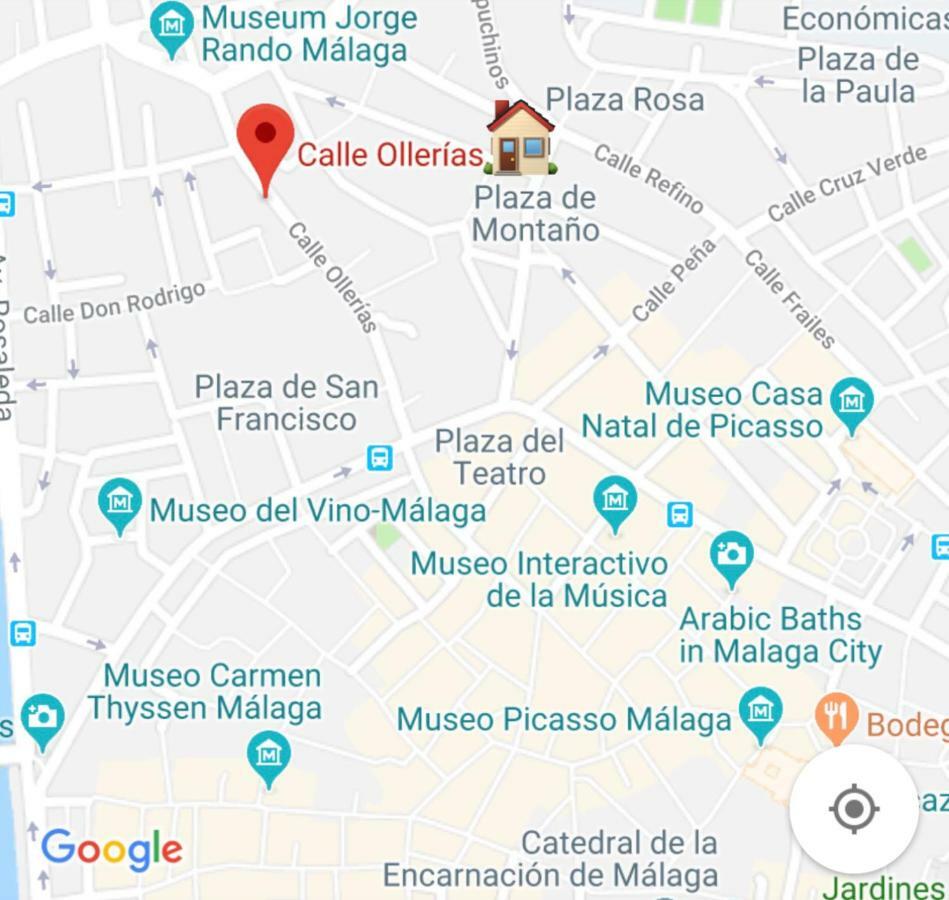 Calle Ollerias Malaga Ngoại thất bức ảnh